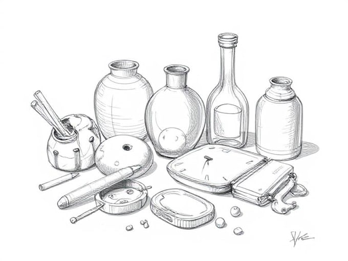 make product and object sketch from your photo