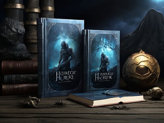 design a fantasy, sci fi, or horror, book cover