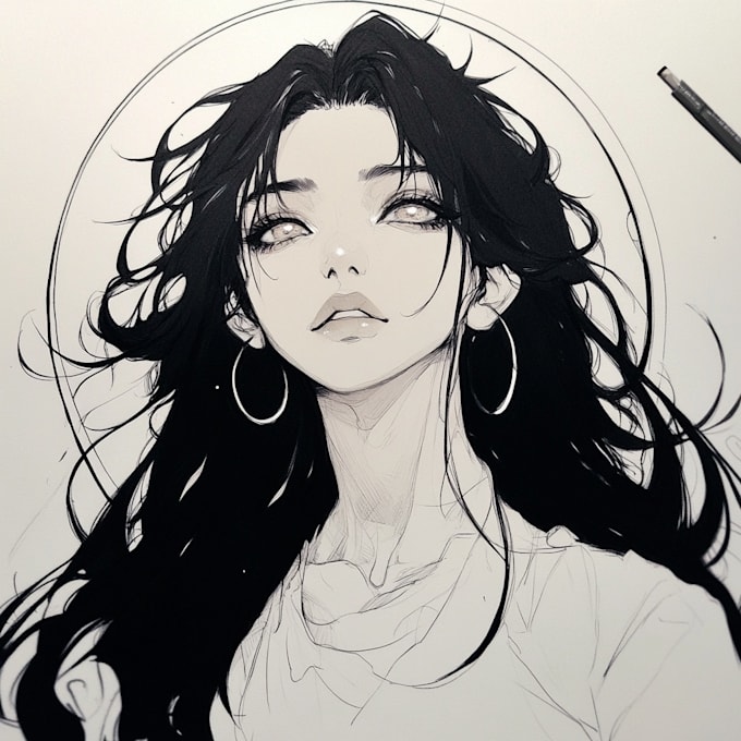 Draw anime fanart, character illustration, vtubers by Alondrawell | Fiverr