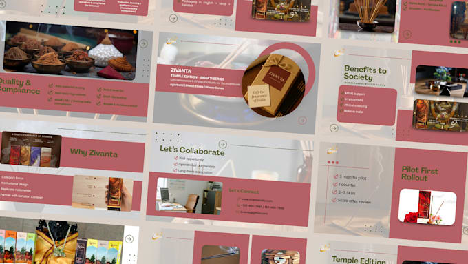 redesign powerpoint presentation and investor pitch deck