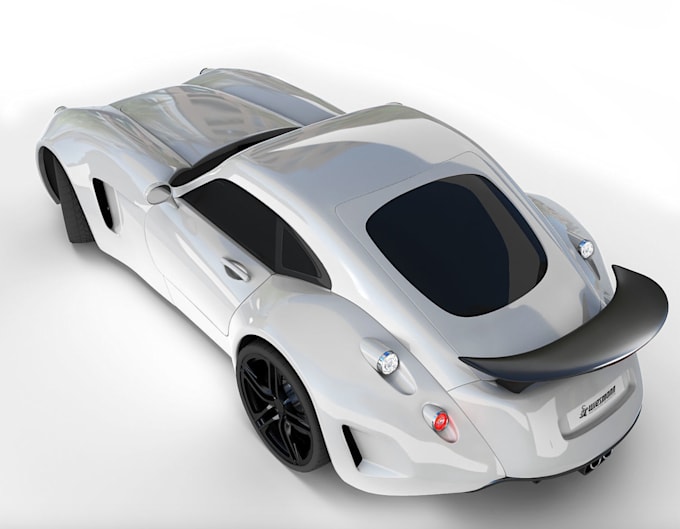 3dprint,sculpt3d wiesmann car,glb vehicles model,2ddraw to 3d car,cgi render,gta