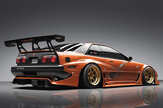 professionally design your jdm car illustration