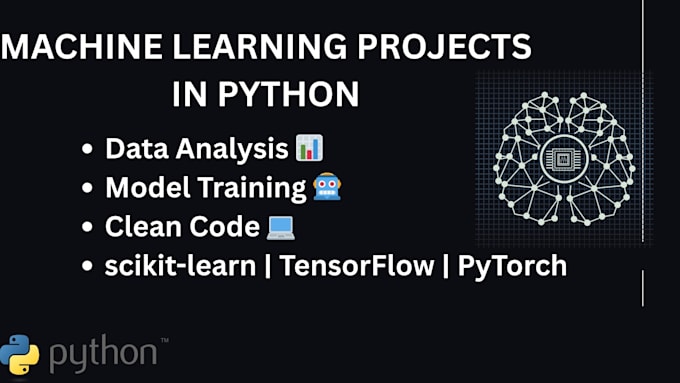 develop machine learning projects using python