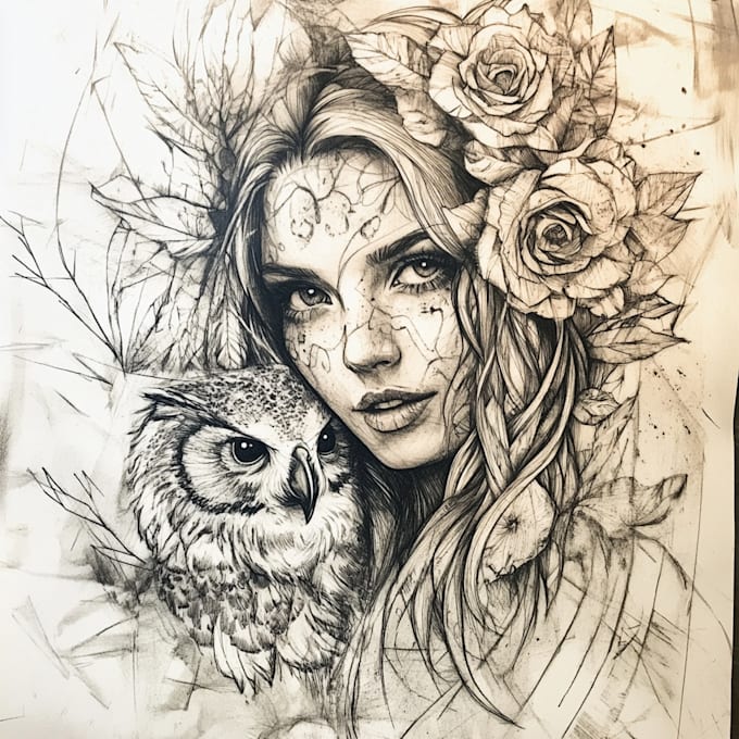 create an custom tattoo design