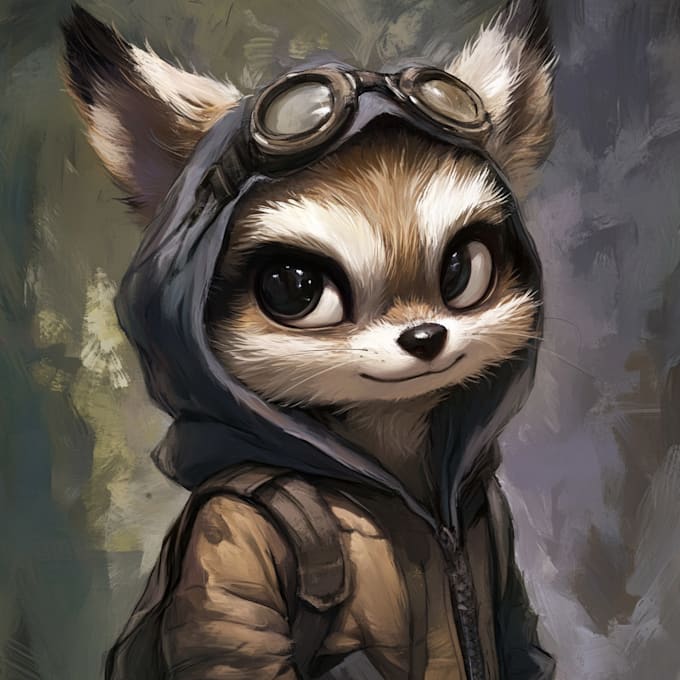 draw icon furry or anime art