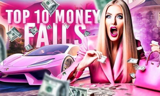 generate click bait, attractive and catching thumbnail