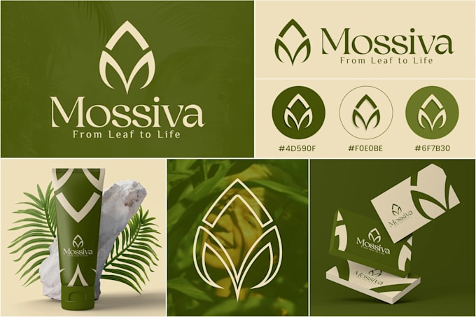 design full branding kit, brand guidelines, logo and brand style guide