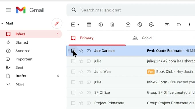 send bulk emails manually with proof of delivery