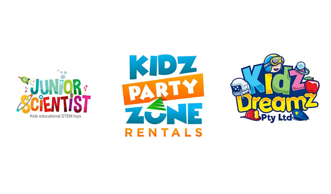 design kids and children logo