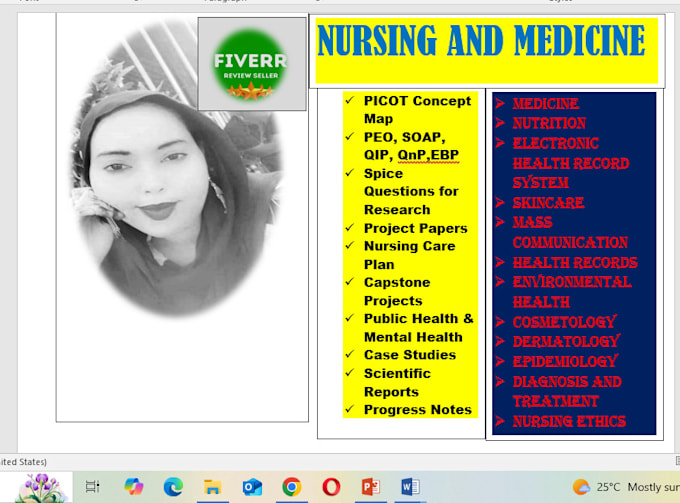 do nursing care plan, research, reports, progress notes