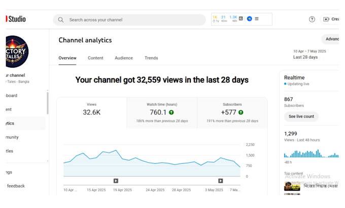 give youtube channel thousand plus genuine subscriber