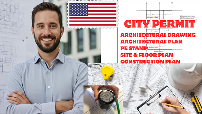 deliver construction ready floor plans mep drawings city permit pe stamped sets