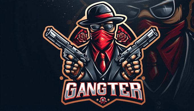 do gangster esport mascot logo design