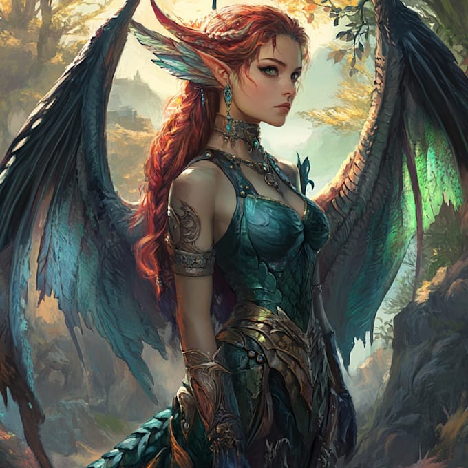 create realistic and fantastical figures and artwork