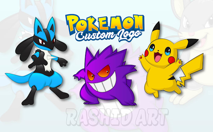create pokemon logo for your stream and pokemon server