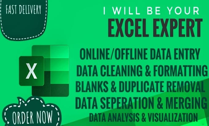 clean, format, merge, split, excel data