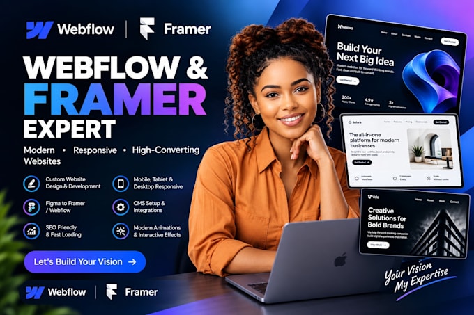 clone duplicate develop website to webflow framer website design fix framer