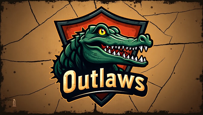 do unique crocodile logo with unlimited revision