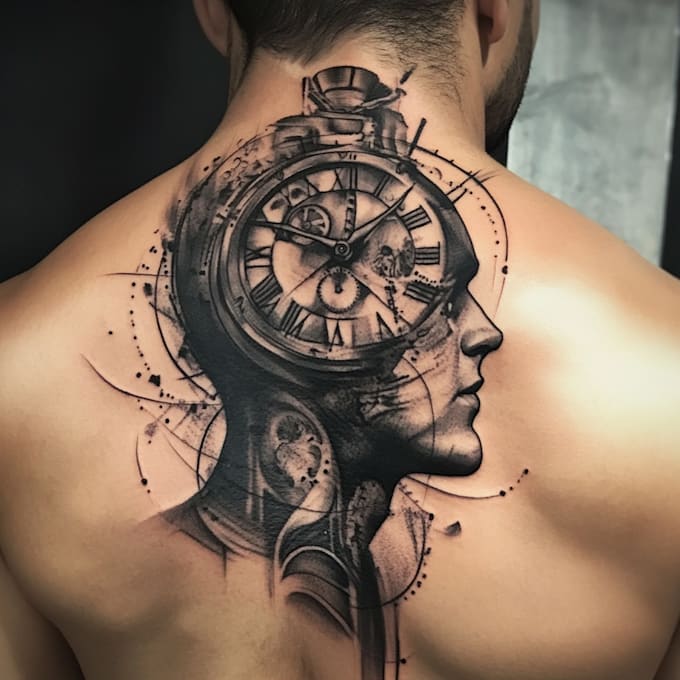 create unique and realistic an amazing custom tattoo designs