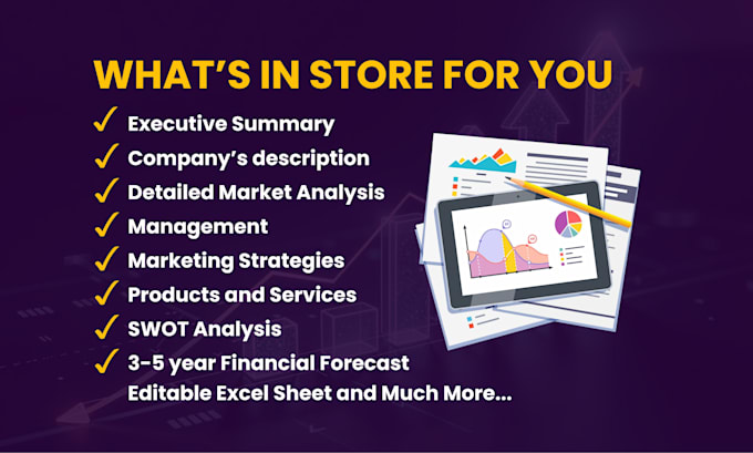 prepare an investor ready business plan and pitch deck