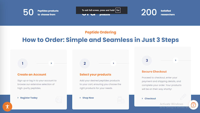 research peptide store nutraceutical store biotech peptide shop peptide website