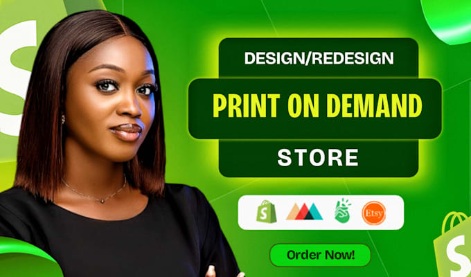 do print on demand store, shopify pod store, printify, printful, pod store