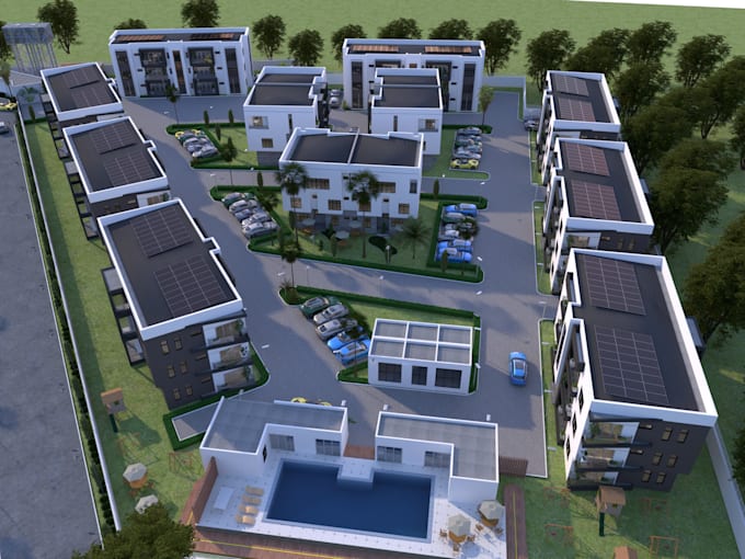 Do professional architectural renderings with high quality by Tayoadamz ...