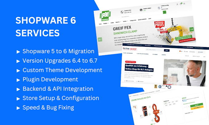 develop shopware 6 store, shopware migration, shopware plugin, shopware theme