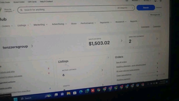 do ebay dropshipping on profit share