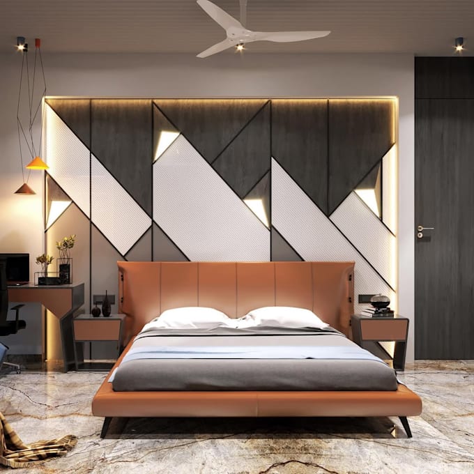 do 3d model interior design, kitchen design, and 3d visualization
