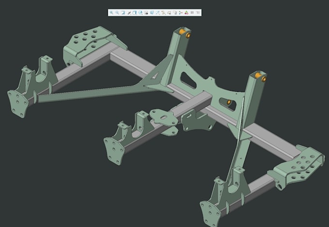 create 3d model from 2d drawings, solidworks, inventor, solid edge, PTC creo