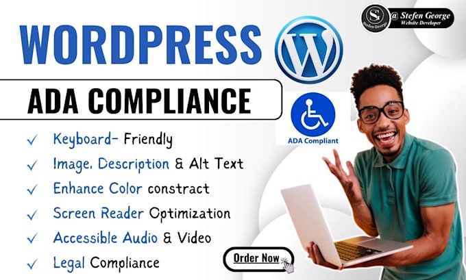 do wordpress accessibility audits and ehancements, wcag, ada compliance