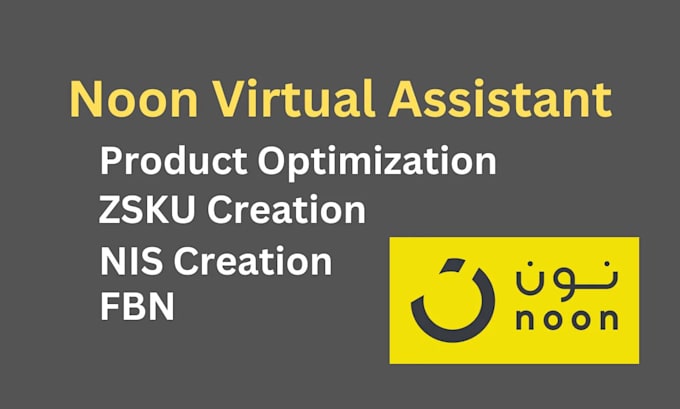 be your noon virtual assistant, store manager