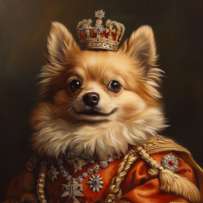 design custom pet portrait