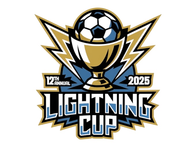 design creative wonderful luxury soccer cup logo