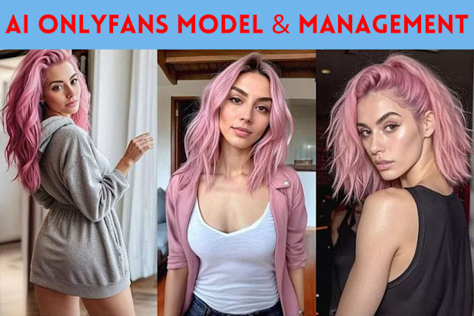 Create ai influencer onlyfans model instagram fanvue marketing,page