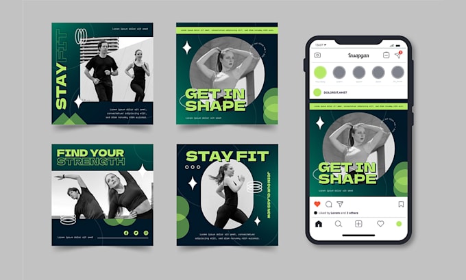 design custom social media post