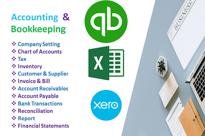 do UK bookkeeping, vat returns and cloud accounting in quickbooks and xero