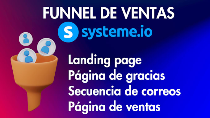 create a full sales funnel in systeme io with automation