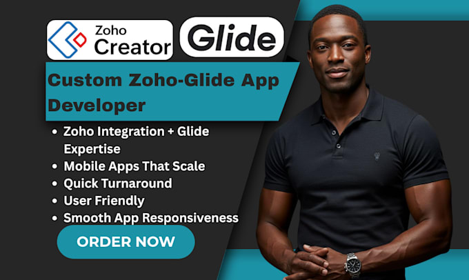 zoho creator glide app custom app development and mobile app on glide and zoho