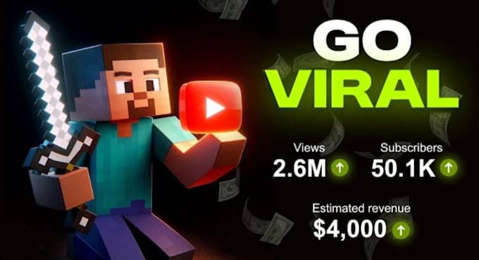 make you amazing thumbnails that will generate more viewers