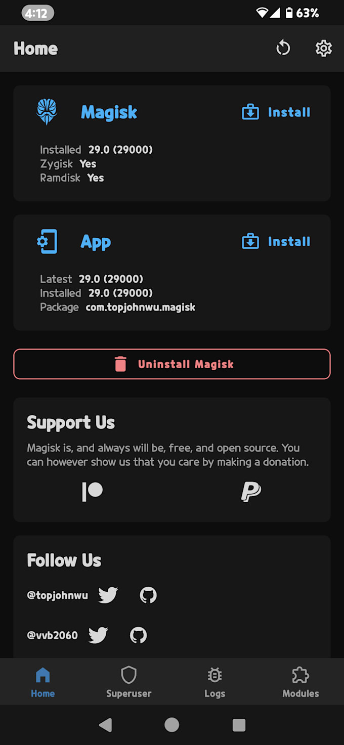 install a custom rom and root your device