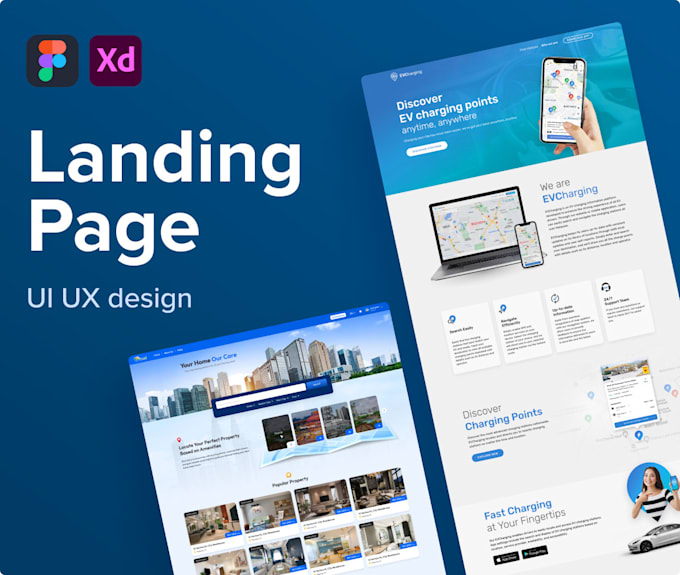 Create a pixel perfect website and mobile app ui ux in figma by ...