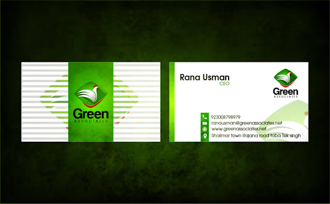 design creative business card for your business