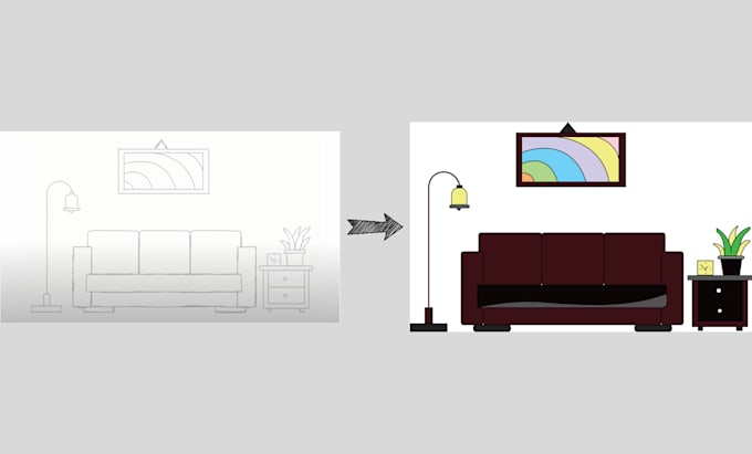 trace your image and convert to vector in adobe illustrator
