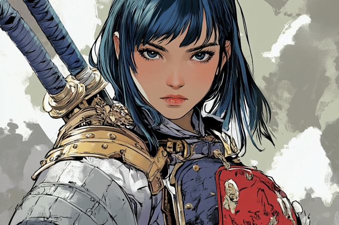draw anime, manga or game characters