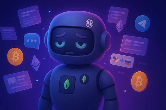 build a custom telegram bot with ai, payments and automation