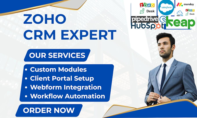 setup zoho CRM workflow data migration field mapping leads import automation crm