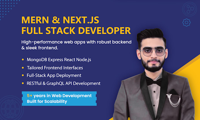 build a custom front end or full stack website with mern and mean stack