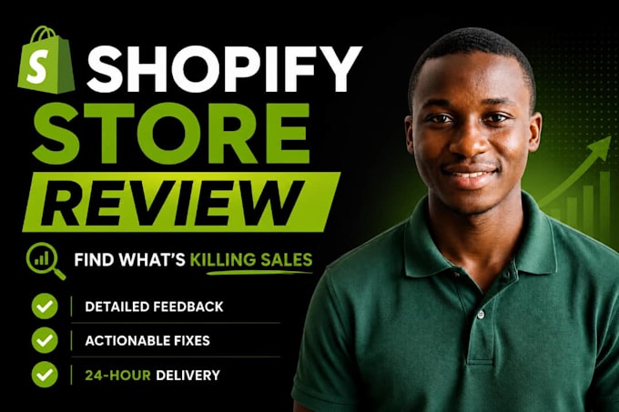 do shopify cro audit, conversion rate optimization and improve your store sales